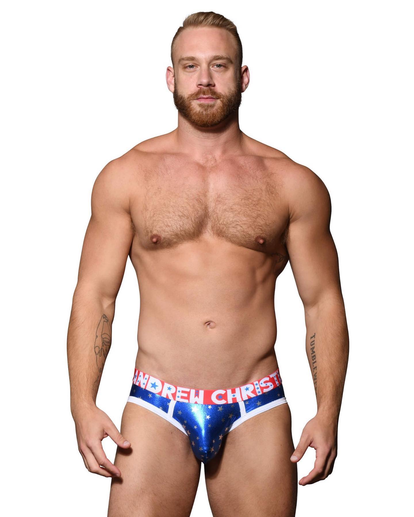 A hero is only as good as his undies, and this skimpy and glamorous pair is sure to make you the best in the league! Check out the Andrew Christian Superhero Briefs:
____
https://menandunderwear.com/shop/underwear/andrew-christian-superhero-brief-w-almost-naked