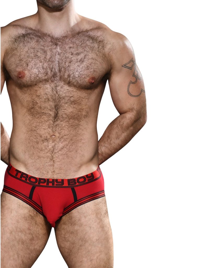 Andrew Christian - Trophy Boy Briefs - Red