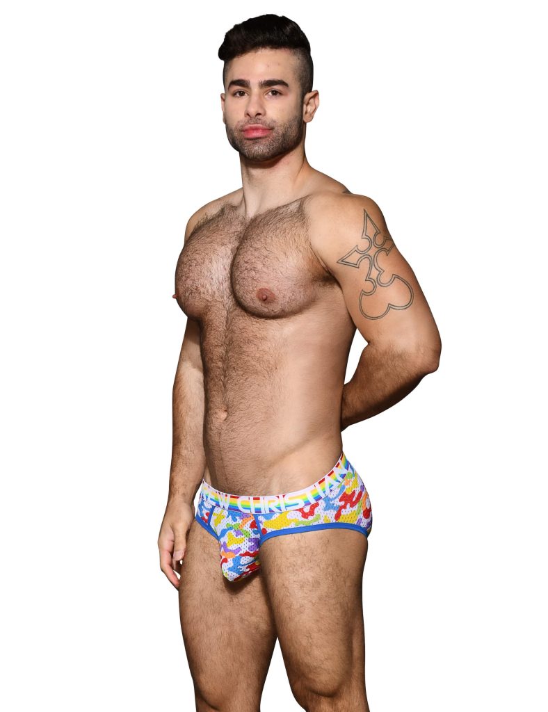 Andrew Christian - Pride Camouflage Mesh Brief w/ Almost Naked