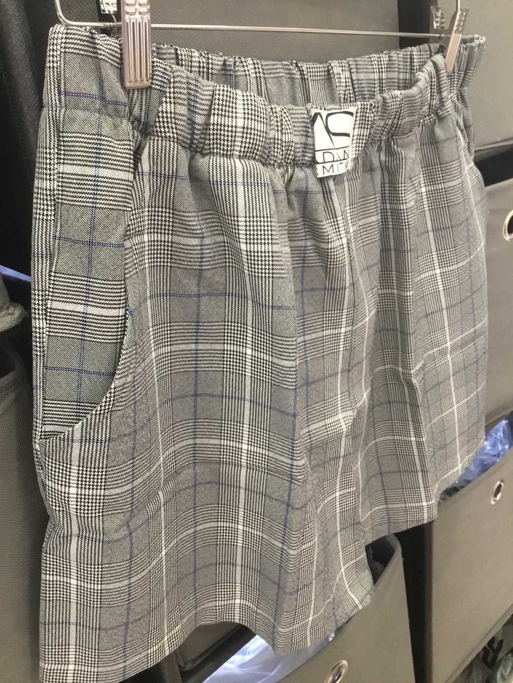 Adam Smith - Relax Shorts With Pocket - Plaid