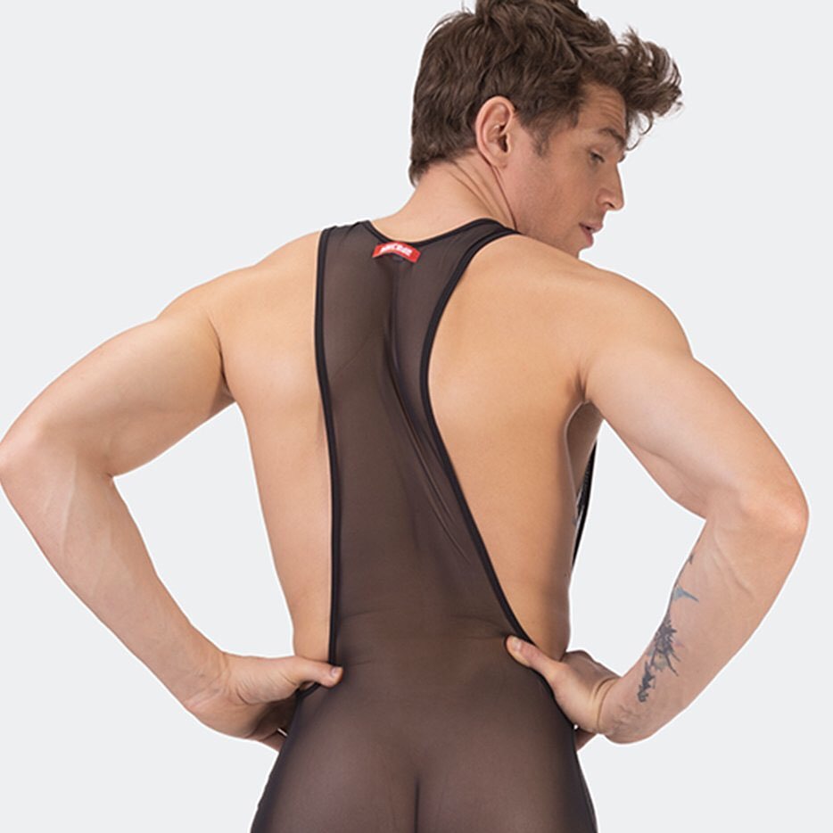 Possibly, the sexiest singlet you have ever worn! Made with a sheer fabric to let your assets shine through. Meet the Barcode Ragnar Singlet in black:
____
https://menandunderwear.com/shop/underwear/barcode-berlin-fetish-singlet-ragnar-black