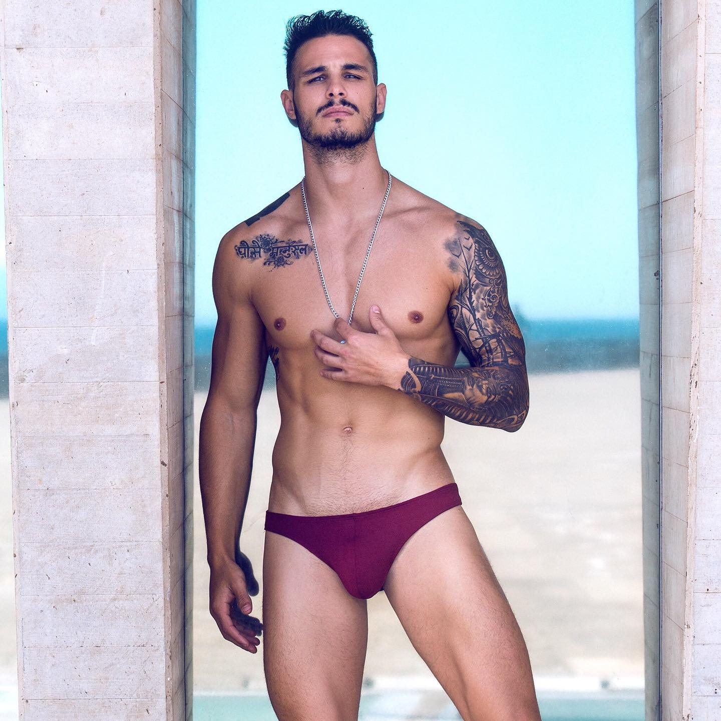 Made from top quality polyester and elastane blend, the Adam Smith Bikini Briefs are comfortable and cut perfectly to fit the male anatomy:
____
https://menandunderwear.com/shop/underwear/adam-smith-bikini-briefs-burgundy