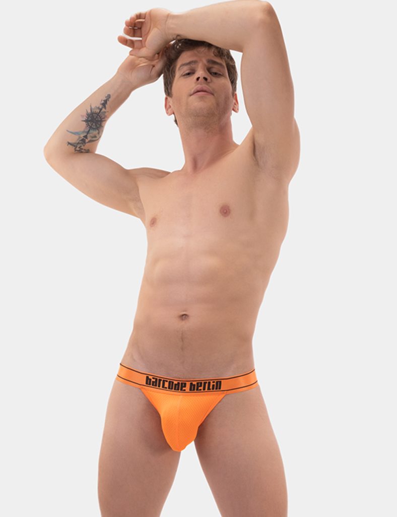 Barcode Berlin - Underwear - Briefs Tjure Neon Orange