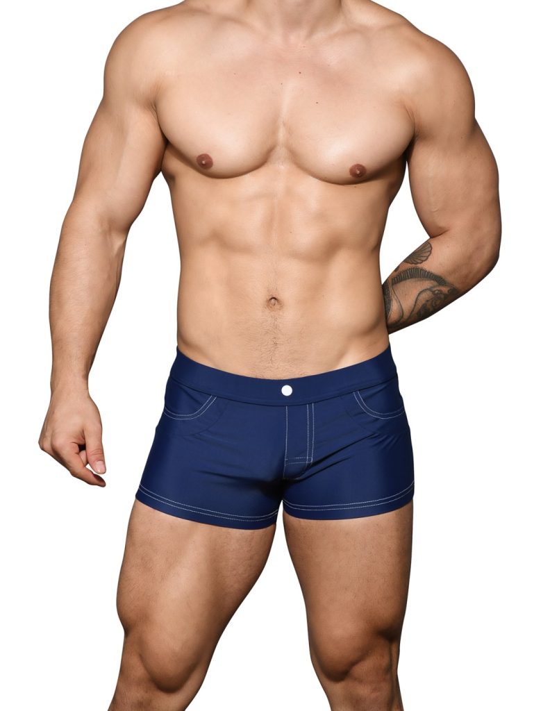 Andrew Christian - Riviera Swim Trunk - Navy