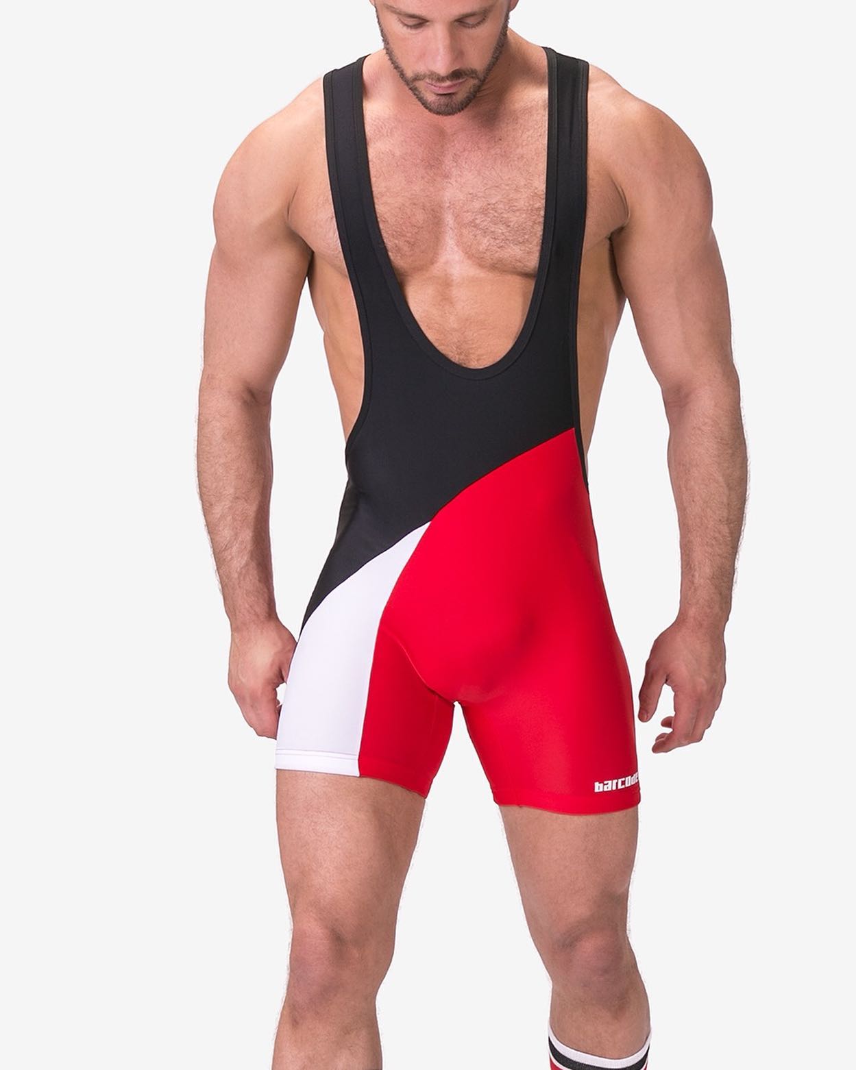 The Singlet Luckenwalde from Barcode in black/white/red is back! Perfect for sports of all kinds, for play, for the club and more:
_____
menandunderwear.com/shop
_____
#singlet #barcode #redwhiteblack #wrestlinginspiration #shopping