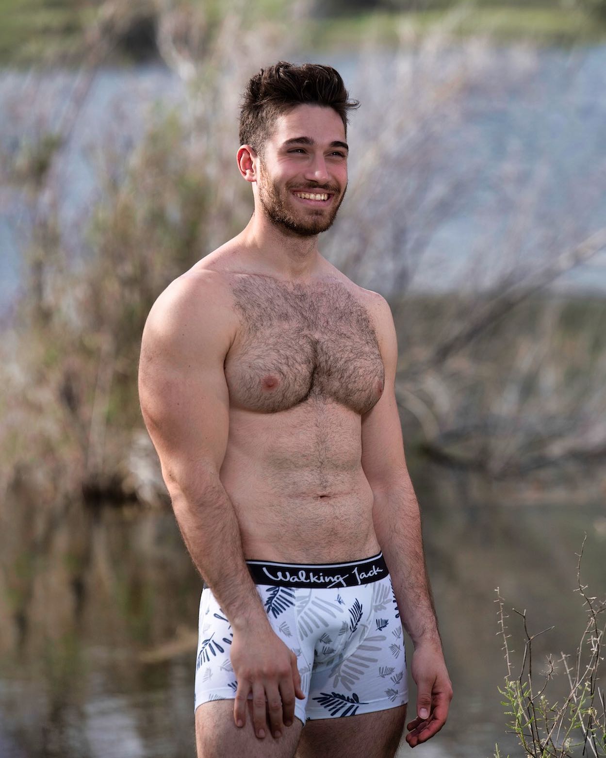 A unique print that goes perfectly with your best smile! Try on the Walking Jack Fern Trunks:
_____
https://menandunderwear.com/shop/underwear/walking-jack-fern-print-trunks