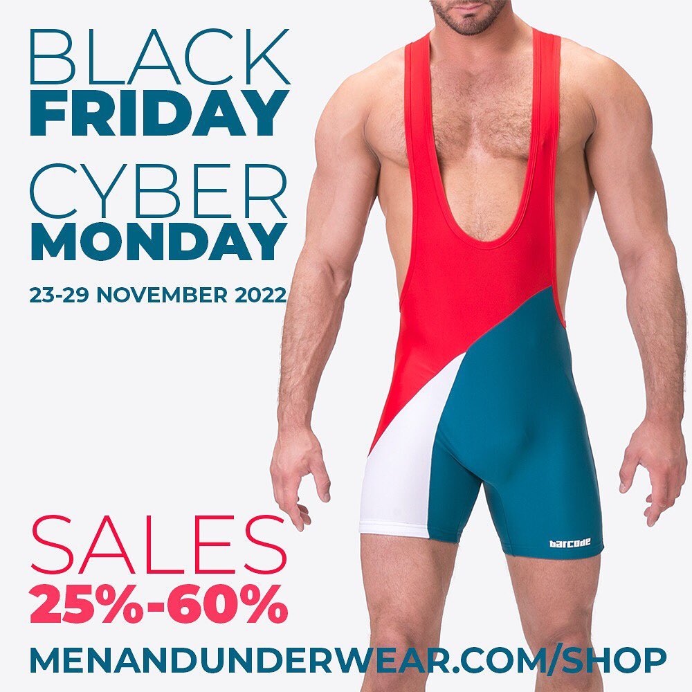 Cyber Monday Sale!📱For just 36 hours more, shop for your favourite brands at 25% to 60% off! Claim this offer now:
____
menandunderwear.com/shop/home
