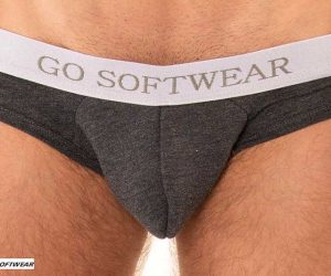 Go Softwear - Boost Double Padded Pouch Brief - Charcoal