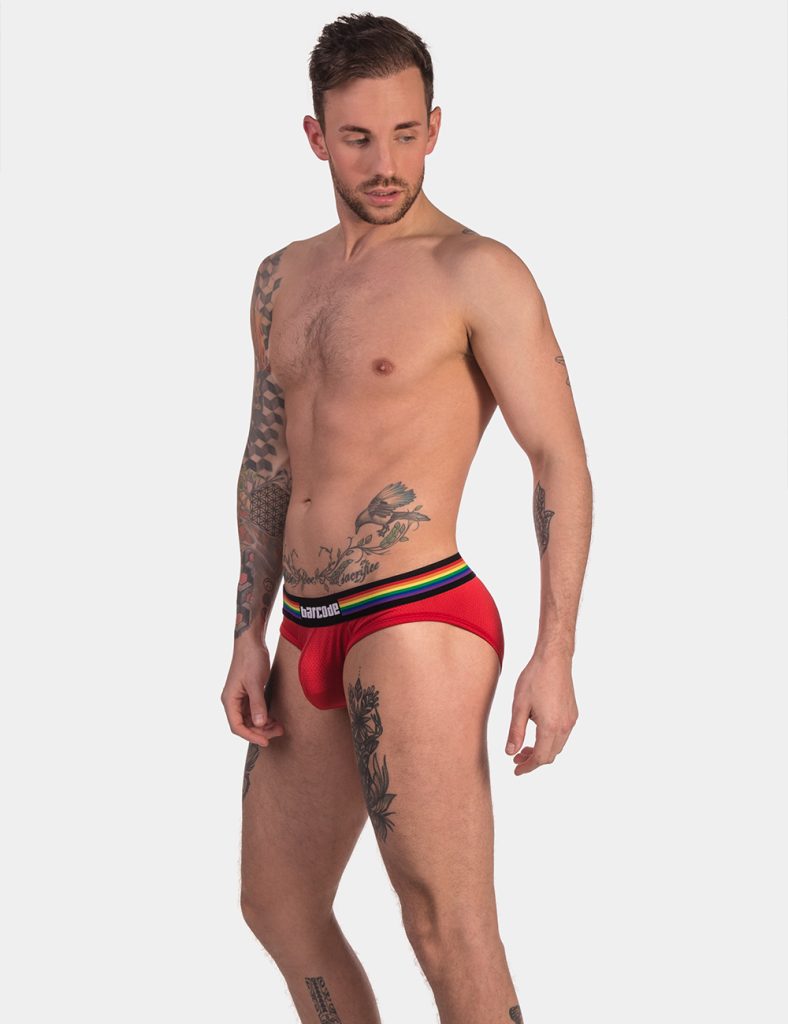 Barcode Berlin - underwear - Pride Briefs red