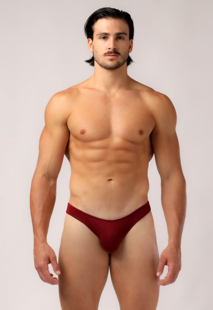 Adam Smith - Bikini Briefs - Burgundy