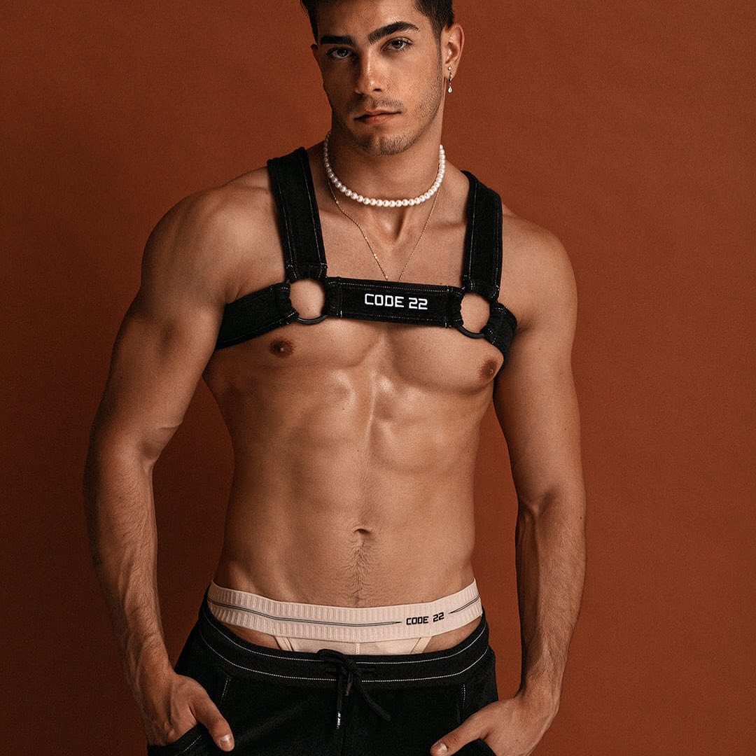 Plush Velvet Harness and 2nd Skin Jockstrap by CODE 22. Discover these items and more from this great Spanish brand:
_____
menandunderwear.com/shop
