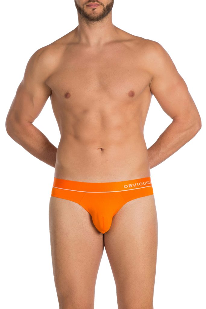 Underwear Suggestion: Obviously Apparel - PrimeMan Hipster Briefs - Orange