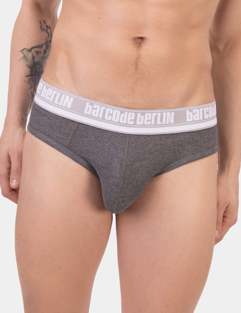 Barcode Berlin - Recycled Briefs Jace Grey