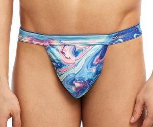 2xist underwear - iridescent swirl thong