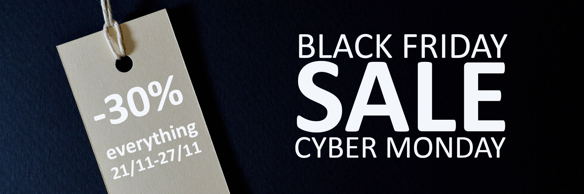 Black Friday sale at Men and Underwear The Shop