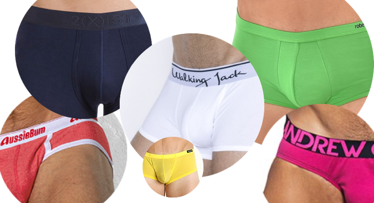 Men and Underwear - colours for New Years Eve