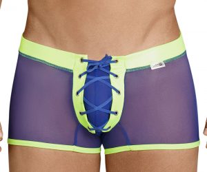 Candyman Lace Up Mesh Boxer Brief
