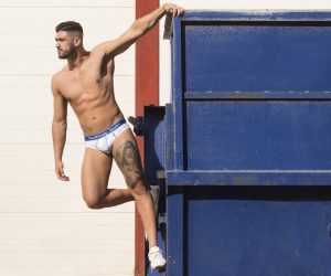 Chris photographed by MDZ management - Walking Jack underwear