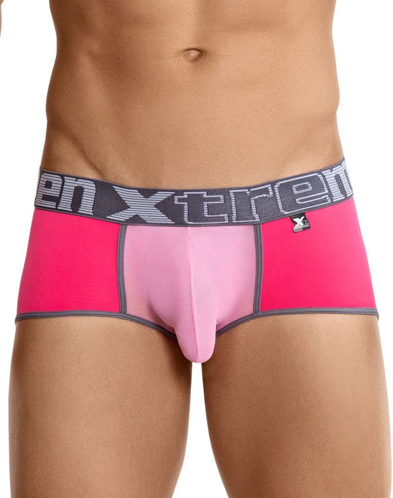Xtremen underwear - pink boxer briefs