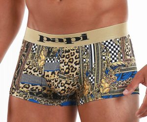 Papi underwear - Baroque Patchwork Trunks
