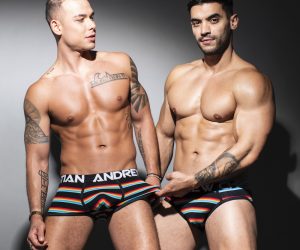 Andrew Christian underwear - California Stripe W: Almost Naked