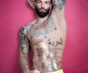 Model Gabriel by Kuros - Renny Rojas swimwear