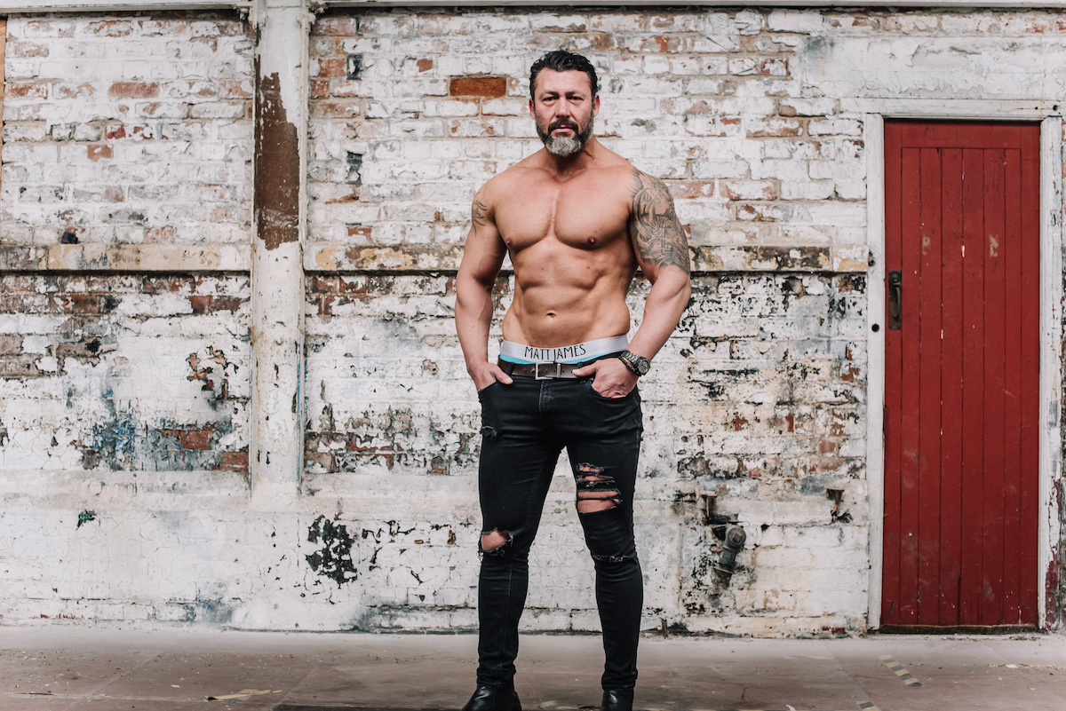 Matt James underwear - Athlete Sencer by STUNN photography