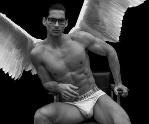 Calvin Klein underwear model Taner Sigirtmac by Baldovino Barani