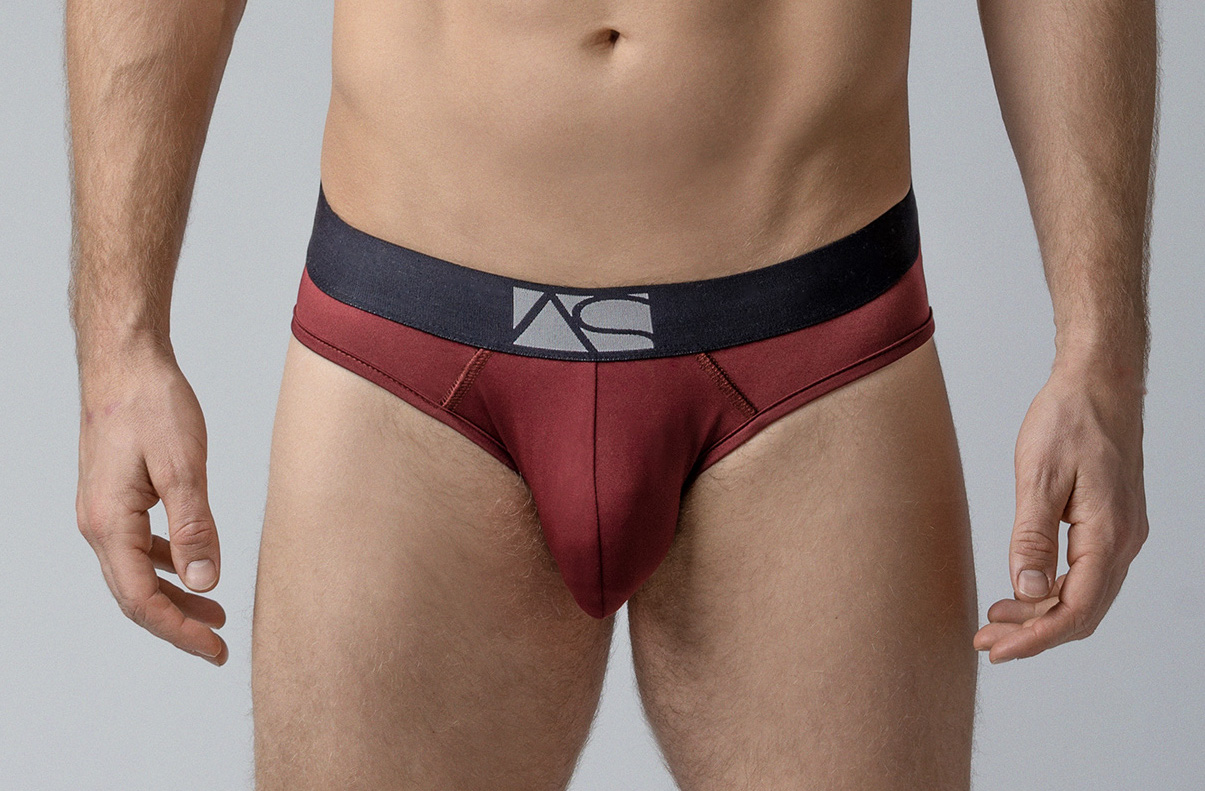 Adam Smith - Shaped Pouch Briefs - Red