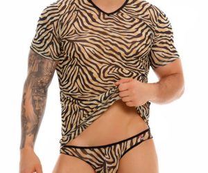 Animal Tull T-Shirt and Bikini Brief