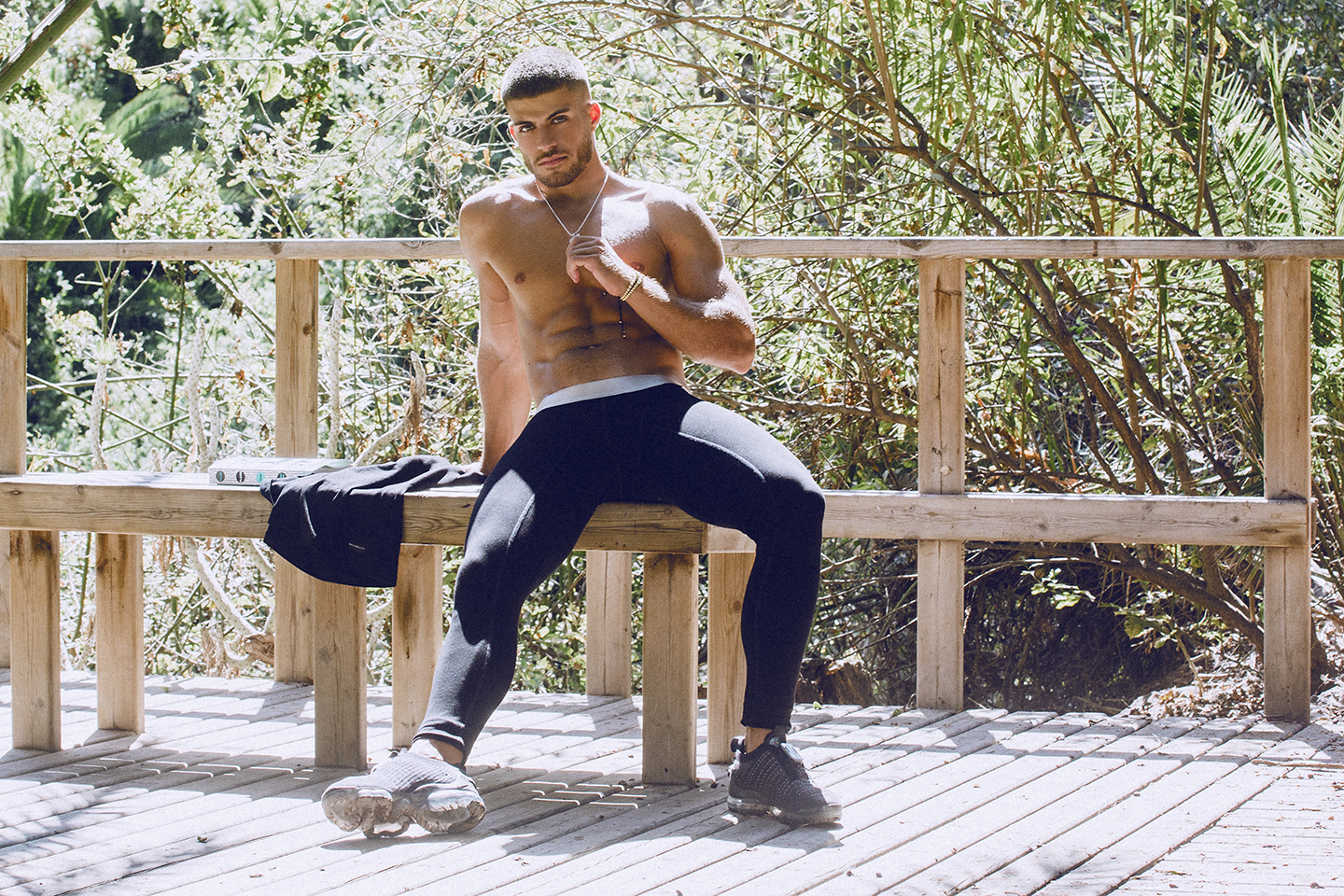 Malebasics underwear and loungewear - Model Raul by Adrian C. Martin