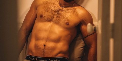 Model George Tsak by Edward - Walking Jack underwear