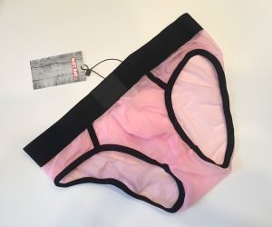 Barcode Berlin - Mesh Brief Torm - Pink-Black