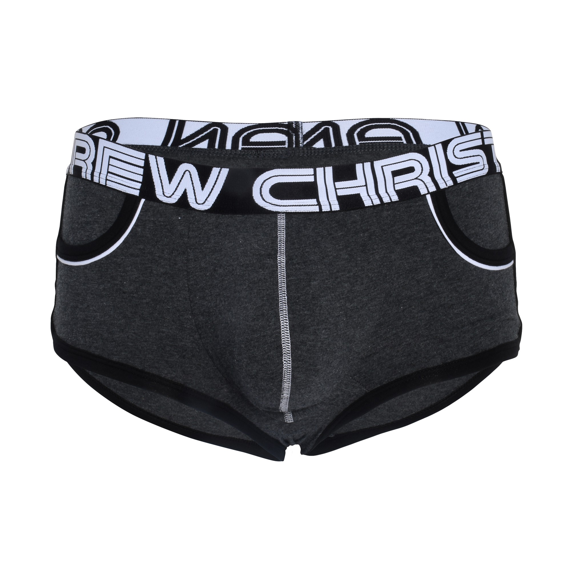 Andrew Christian - Show-It Retro Pop Boxer - Charcoal