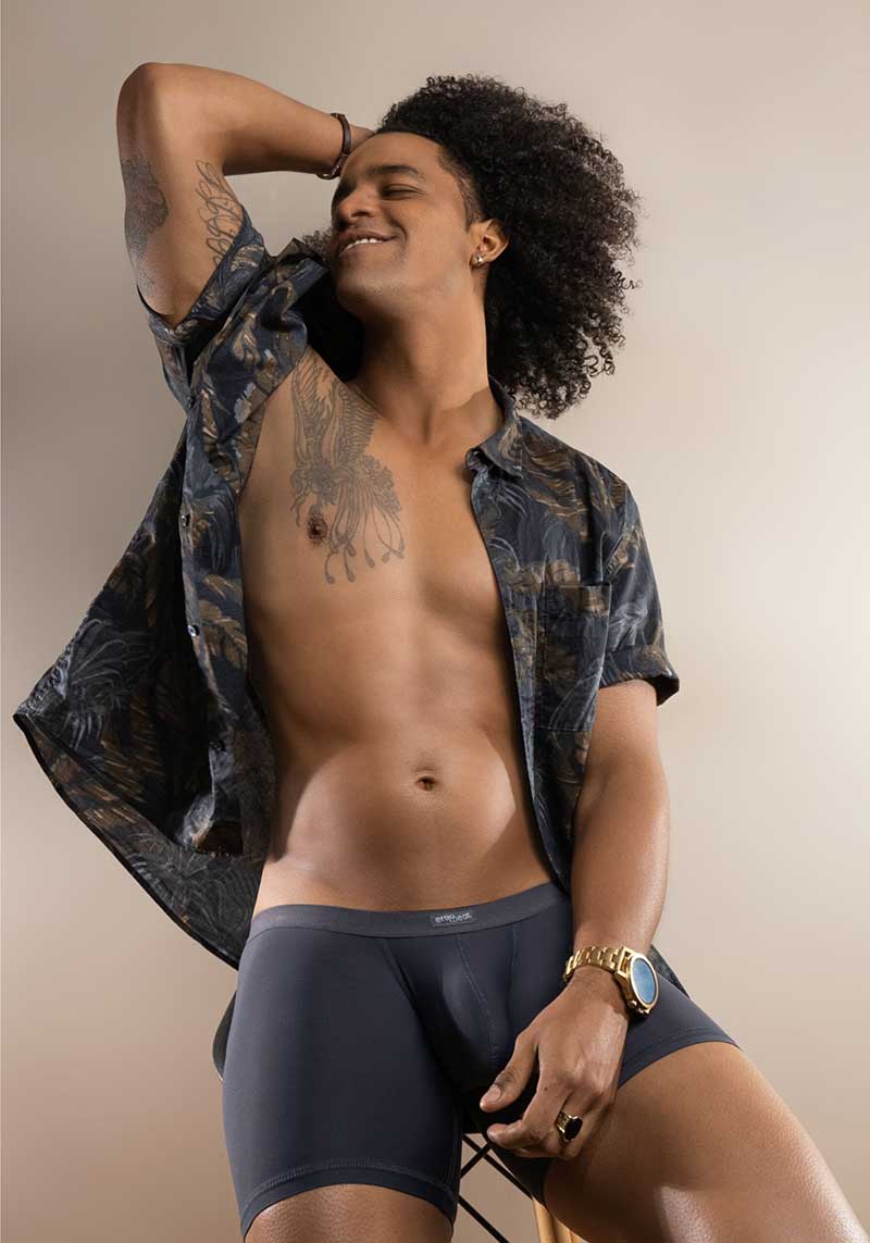 Ergowear – SLK Midcut Long Boxer - Dark Grey