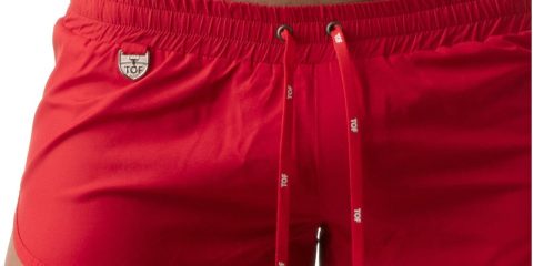 TOF Paris - Beach Swim Shorts - Red