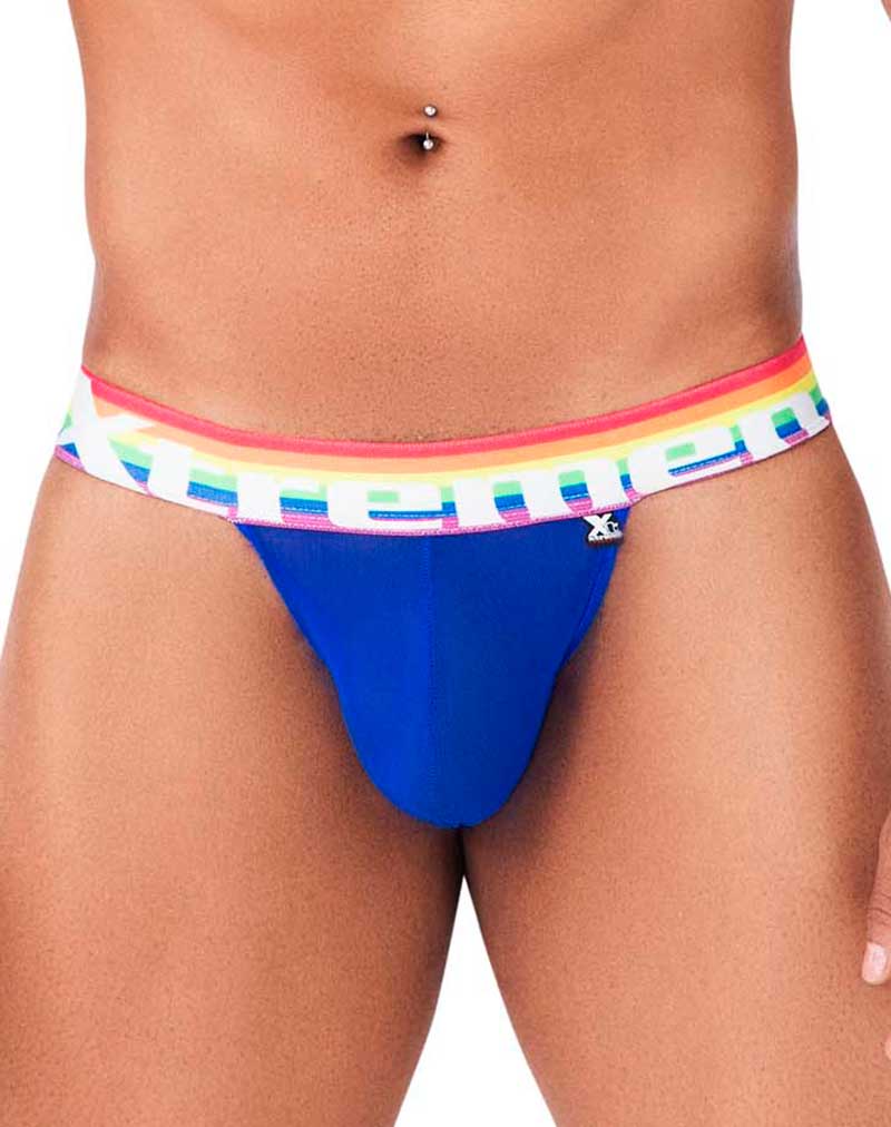 Xtremen - Pride Mesh Tanga Bikini - Royal