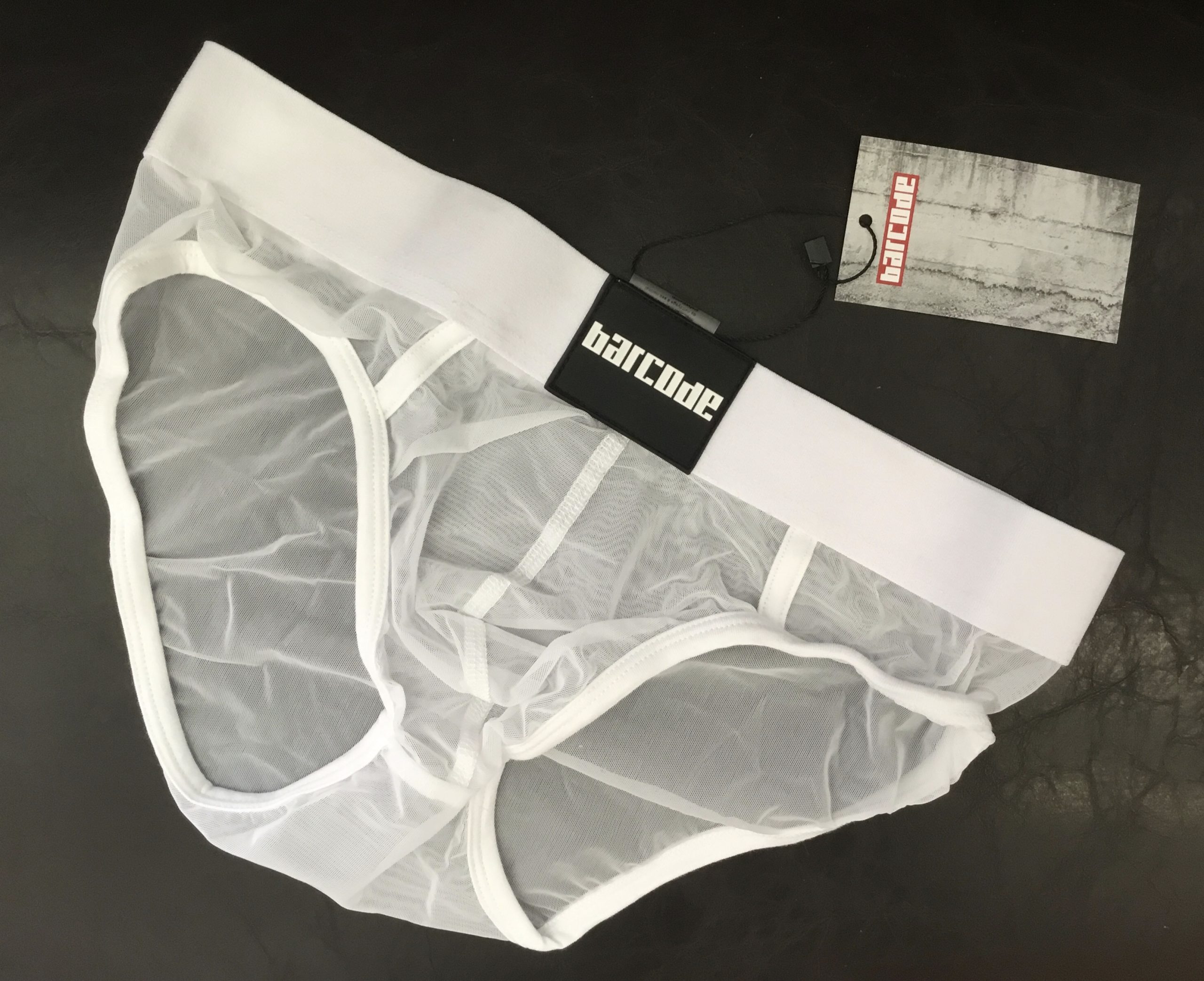 Barcode Berlin - Mesh Brief Torm - White