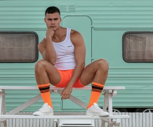 CODE 22 tanktop and socks