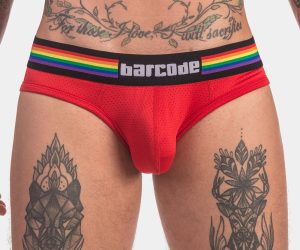 Barcode Berlin - underwear - Pride Briefs red