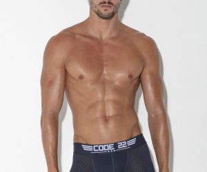 CODE 22 - underwear - Army Mesh Trunks Navy