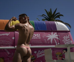 Marcuse Underwear Arose Thong Red