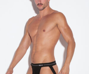 CODE 22 - underwear - 2103:02 Sheer Mesh Jockstrap Black