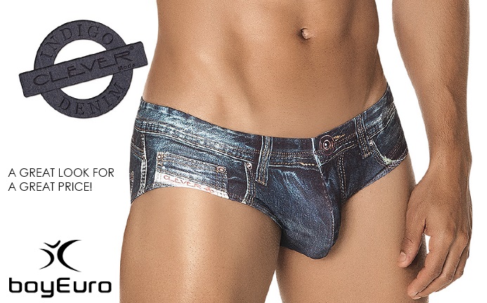 Underwear suggestion: Clever 5200 Denim Jean Latin Briefs