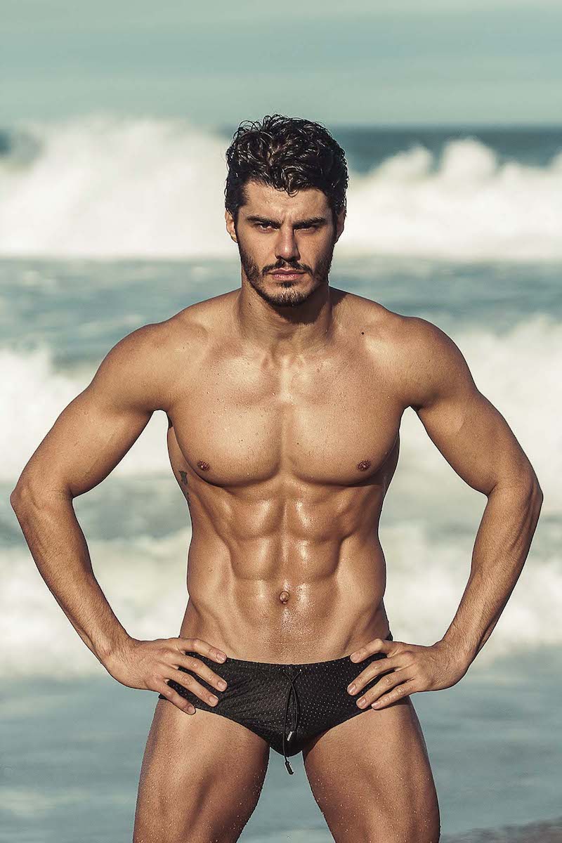 Mariano Jr by Marcio Farias for Brazilian Male Model - Mundo Unico swimwear.