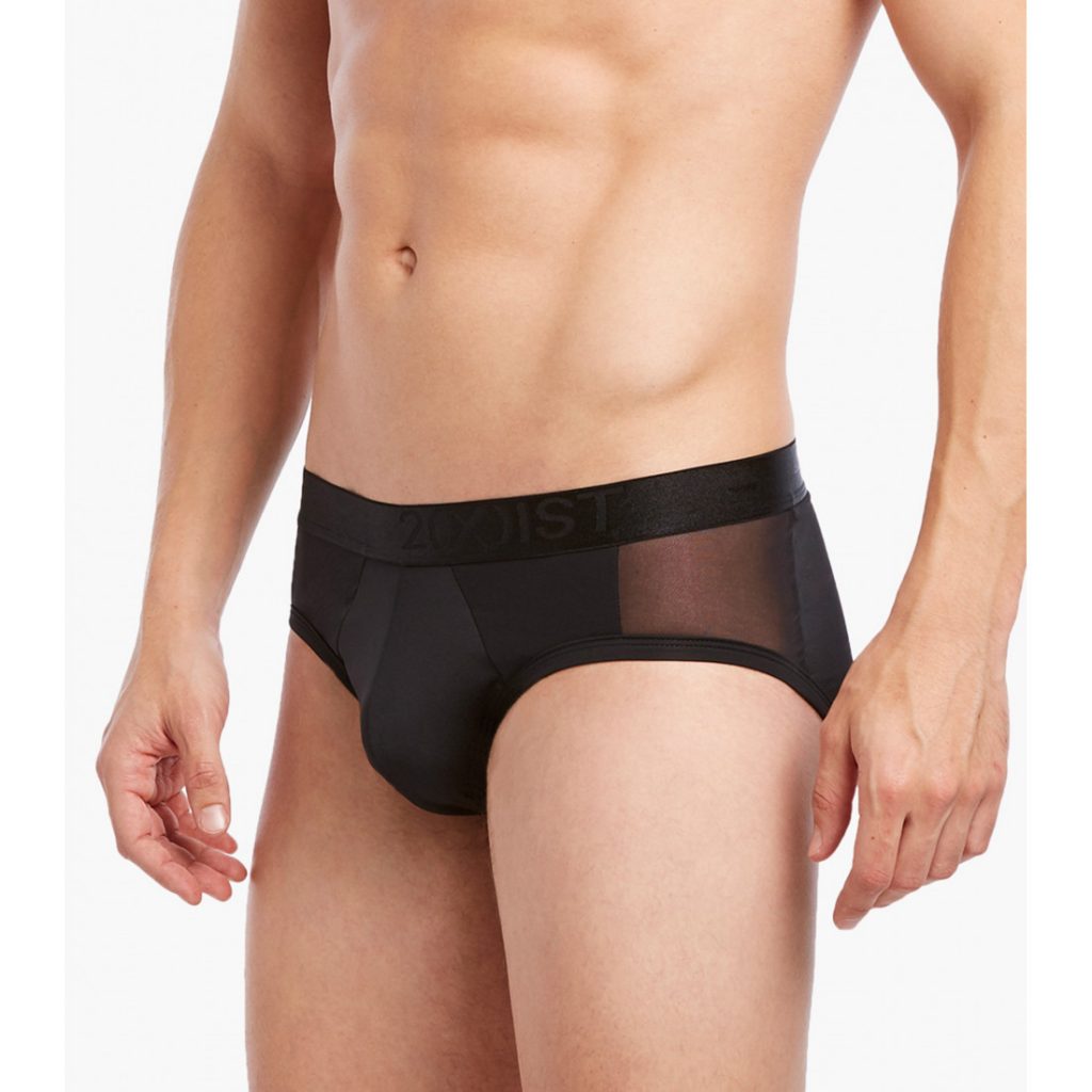 Underwear Suggestion: 2XIST - Air Luxe No Show Briefs (Black)