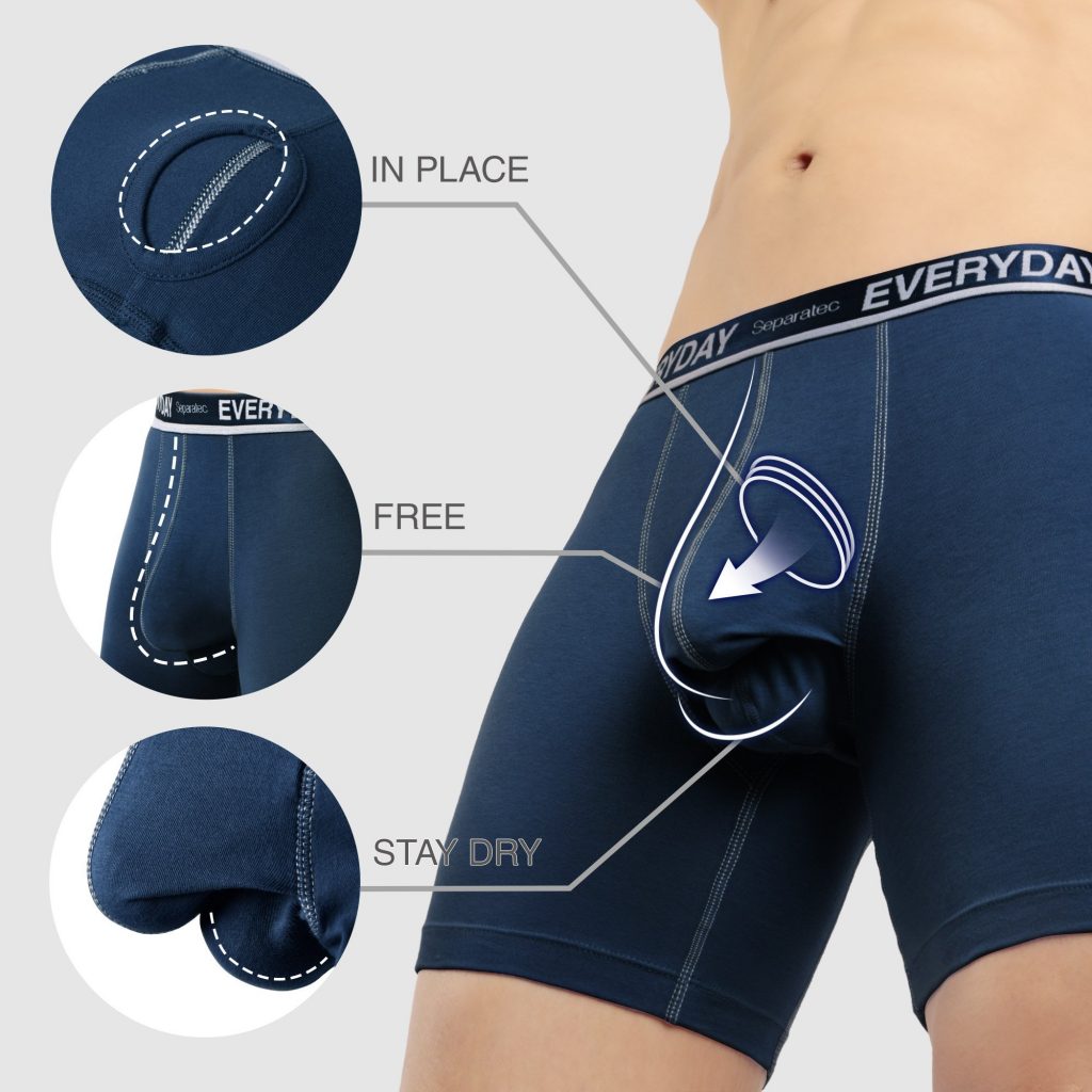 Undewear Review: Separatec - Colorful Cotton Boxer Briefs with Everyday  Logo 7 Pack