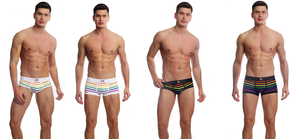 Garcon Model releases Pride themed underwear collection