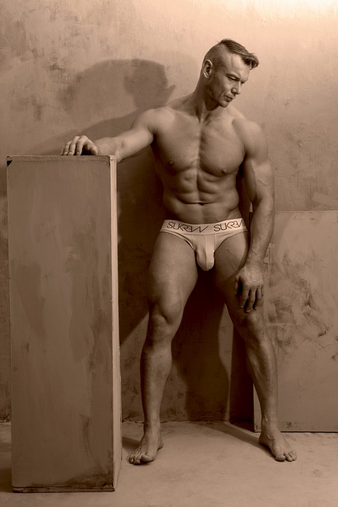 Model Arek by Gavin H - SUKREW underwear