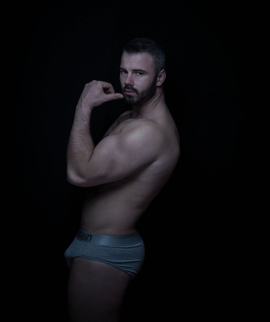 Calvin Klein underwear model Darko Knauf by Inch Photography